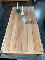 Table basse de salon en chêne clair, Maison & Meubles, Tables | Tables de salon, 100 à 150 cm, Moins de 50 cm, Enlèvement, Utilisé