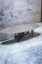 NIEUWE XXL eettafel 12mmVOLKERAMIEK 2600X1100, Ophalen, Nieuw, Ovaal, Tafelblad