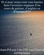 Cours de guitare, anglais, espagnol à Genval!, Contacts & Messages, Faire de la musique & Membres de groupe