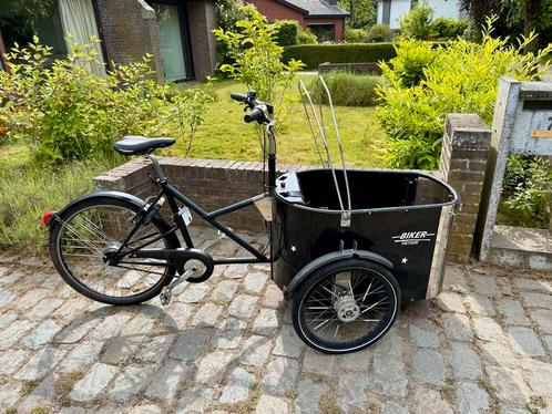 Toffe Nihola Family bakfiets, Fietsen en Brommers, Fietsen | Bakfietsen, Gebruikt, Overige merken, 2 kinderen, Huif, Ophalen