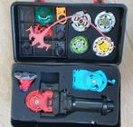 beyblade set met de koffer, Kinderen en Baby's, Kinderkleding | Overige, Ophalen, Gebruikt