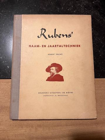 Rubens' naam- en jaartaltechniek - Robert Druwé beschikbaar voor biedingen