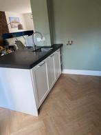 Nette Keuken + Spoeleiland + Apparatuur + GEDEMONTEERD, Huis en Inrichting, Ophalen of Verzenden, Graniet of Steen, Overige typen