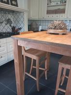 hoge eettafel / 1.31mx0.91mx0.94m hoog, Huis en Inrichting, Tafels | Eettafels, Ophalen, 100 tot 150 cm, Teakhout, 50 tot 100 cm