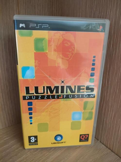 Lumines Puzzle Fusion - PSP, Games en Spelcomputers, Games | Sony PlayStation Portable, Zo goed als nieuw, 1 speler, Vanaf 3 jaar
