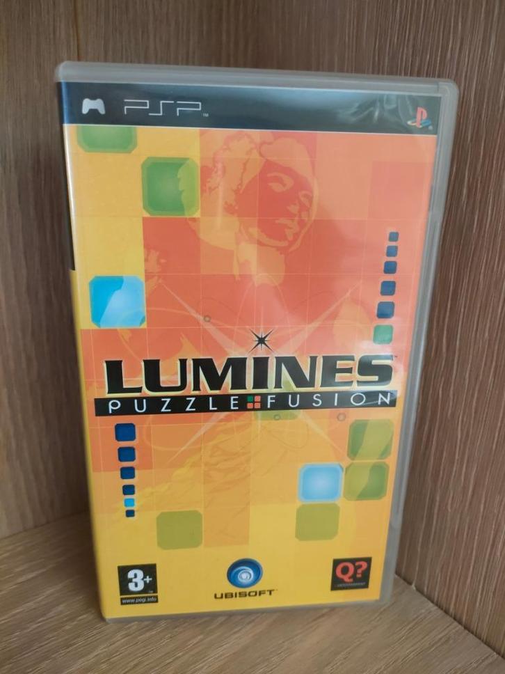 Lumines Puzzle Fusion (Sony Psp), Games en Spelcomputers, Games | Sony PlayStation Portable, Zo goed als nieuw, 1 speler, Vanaf 3 jaar