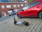 Elektrische step Ninebot Max G30 Gen1 45km/h Sharkset Galaxy, Fietsen en Brommers, Ophalen, Zo goed als nieuw