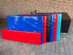 Turnmat gymmat turnmatten gymmatten valmat nieuwe bekleding, Sport en Fitness, Ophalen, Zo goed als nieuw