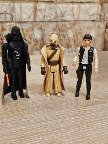 1977 star wars figurines vintage  disponible aux enchères