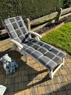 Ligbed met kussen in prima staat!, Tuin en Terras, Ophalen, Gebruikt
