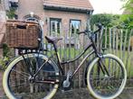 alum. damesfiets met versnellingen en rieten mand, Fietsen en Brommers, 47 tot 50 cm, Versnellingen, Zo goed als nieuw, Ophalen