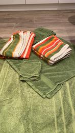 Set badlinnen van de witte Lietaer, Enlèvement, Comme neuf, Vert, Tapis de bain