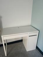 MICKE bureau wit ikea 105x50cm, Ophalen, Zo goed als nieuw, Bureau