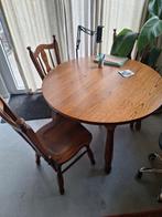 Houten tafel, Huis en Inrichting, Tafels | Statafels, Ophalen, Gebruikt