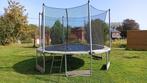 Domyos Trampoline rond 365 avc filet de protection & échelle, Enlèvement, Utilisé