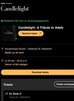 Candlelight concert, Tickets en Kaartjes, Twee personen