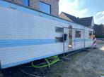 Stacaravan 2,95m op 9m75 + transport + douche, Caravans en Kamperen, Stacaravans, Tot en met 2