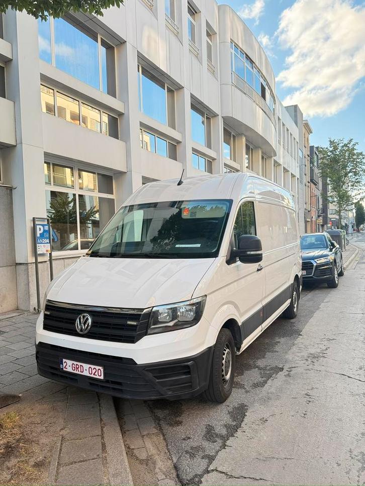 Volkswagen Crafter 2.0 2018 Euro6 202km 140h.p, Auto's, Bestelwagens en Lichte vracht, Bedrijf, Bluetooth, Elektrische ramen, USB