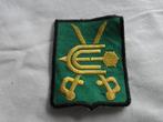 Gereserveerd - Groen insigne Jagers, Embleem of Badge, Ophalen of Verzenden, Landmacht