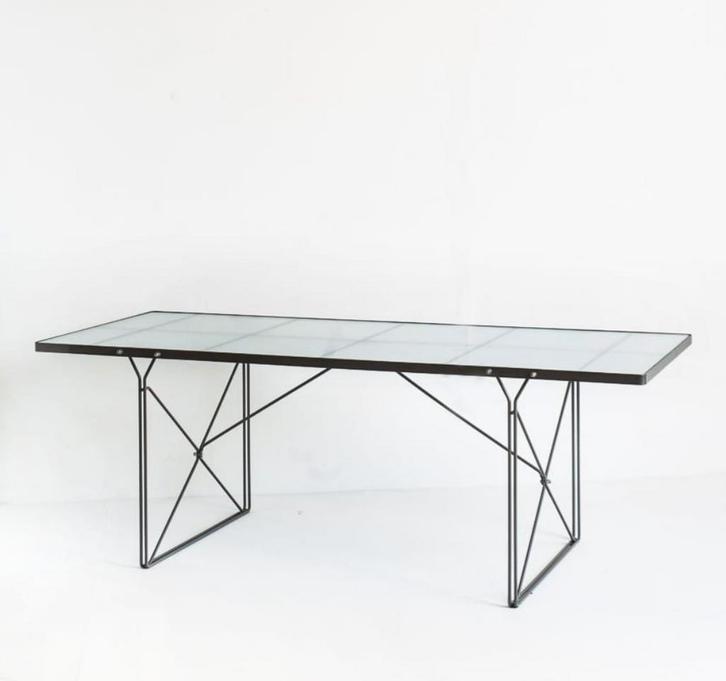 Table a manger Niels Moment Ikea 80's, Huis en Inrichting, Tafels | Eettafels, 50 tot 100 cm, 150 tot 200 cm, Vijf personen of meer