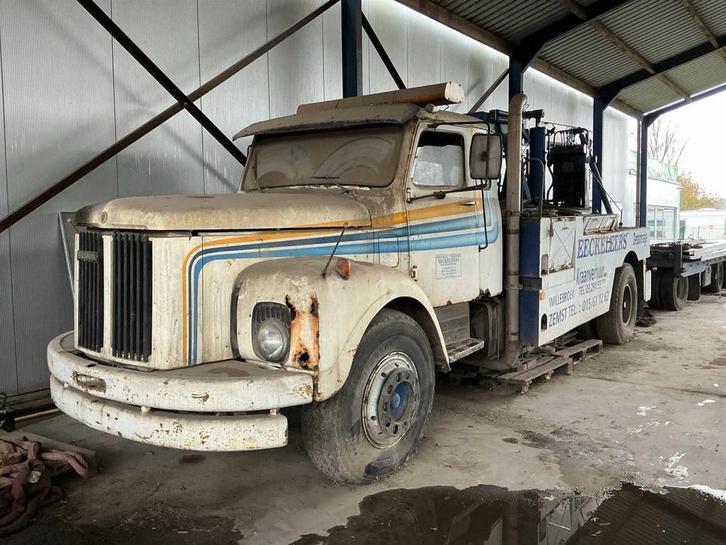 Dépanneuse Scania 111 de 1980, Autos, Camions, Entreprise, Scania, Autres carburants