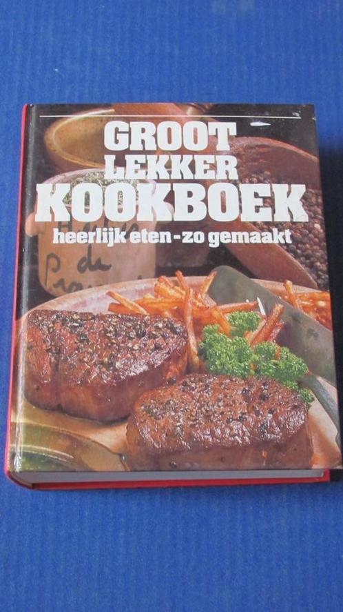 Groot Lekker Kookboek, Livres, Livres de cuisine, Utilisé, Entrées et Soupes, Plat principal, Cuisine saine, Enlèvement ou Envoi
