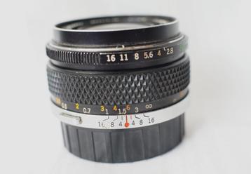  Olympus-OM-Zuiko-MC-Auto-S : 35 mm 2,8 beschikbaar voor biedingen