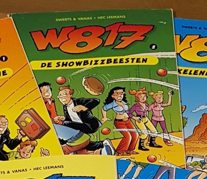 4 stuks W817 strips nummers 2 , 9 , 11 en 15 samen te kopen, Boeken, Stripverhalen, Gelezen, Meerdere stripboeken, Ophalen of Verzenden