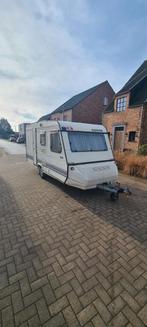 Adria Optima 5-persoons caravan, Caravans en Kamperen, Caravans, Rondzit, 2 aparte bedden, 750 - 1000 kg, Particulier