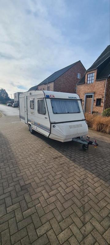 Adria Optima 5-persoons caravan, Caravans en Kamperen, Caravans, Rondzit, 2 aparte bedden, 750 - 1000 kg, Particulier