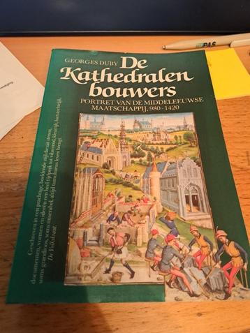 De kathedralenbouwers Georges Duby  Portret van de middeleeu disponible aux enchères