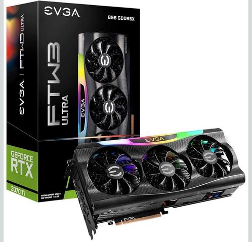 Evga rtx 3070ti ftw3, Computers en Software, Videokaarten, Zo goed als nieuw, Nvidia, GDDR6, HDMI, DisplayPort, Ophalen