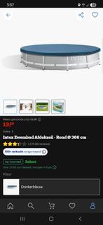 Afdekzeil intex rond 366, Tuin en Terras, Ophalen, Zo goed als nieuw