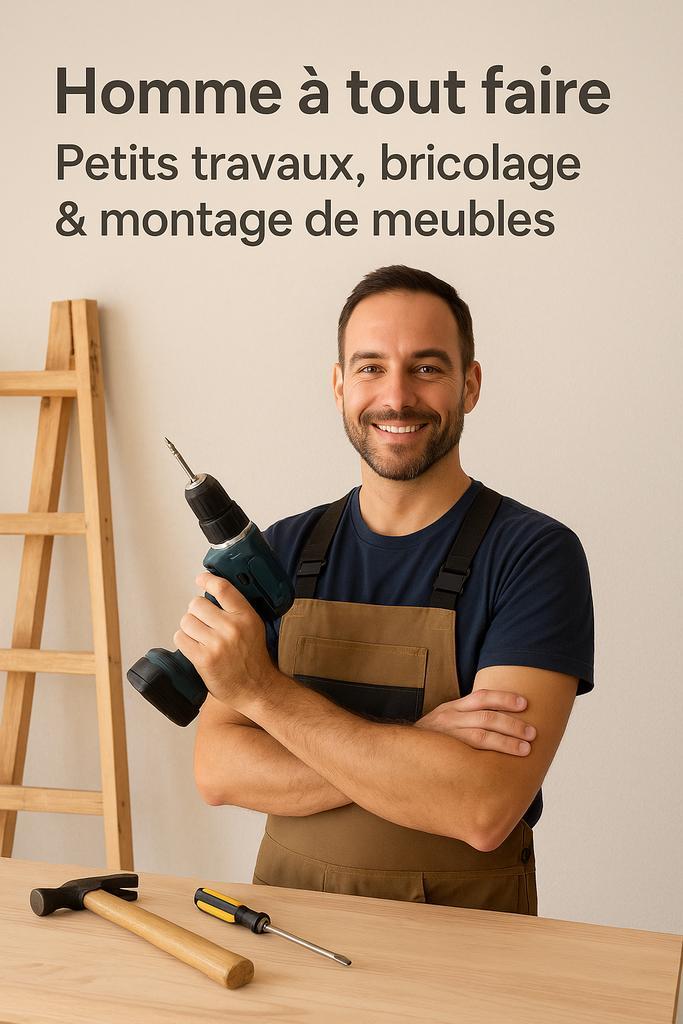 Klusjesman — Kleine klussen en meubelmontage, Huis en Inrichting, Woonaccessoires | Overige, Ophalen