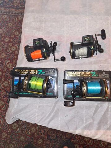 4 Daiwa reels  beschikbaar voor biedingen