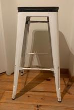 Tabouret métal et bois, Ophalen, Gebruikt, 60 tot 90 cm, 1 kruk