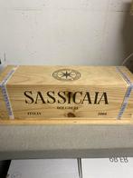 Sassicaia 2004 magnum OWC, Collections, Vins, Comme neuf, Pleine, Italie, Enlèvement