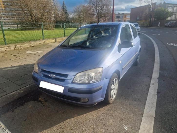 Euro 4-benzineauto, Auto's, Hyundai, Particulier, Getz, Benzine, Euro 4, 3 deurs, Handgeschakeld, Blauw, Grijs, Ophalen