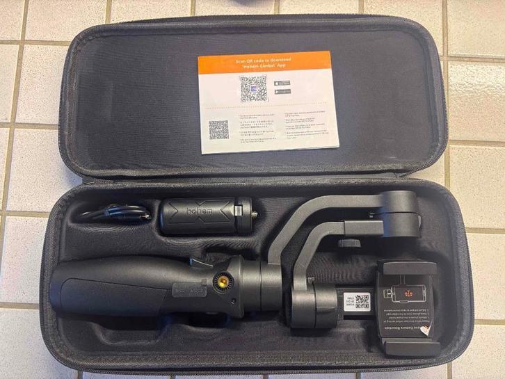 stabilisateur/gimbal pour smartphone - Hohem, TV, Hi-fi & Vidéo, Photo | Trépieds & Rotules, Comme neuf, Rotule, Moins de 150 cm