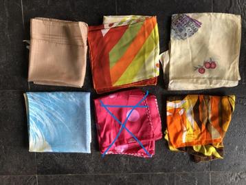 5 sjaals foulards sjaal - foulard - lehner sjaal jean parel beschikbaar voor biedingen