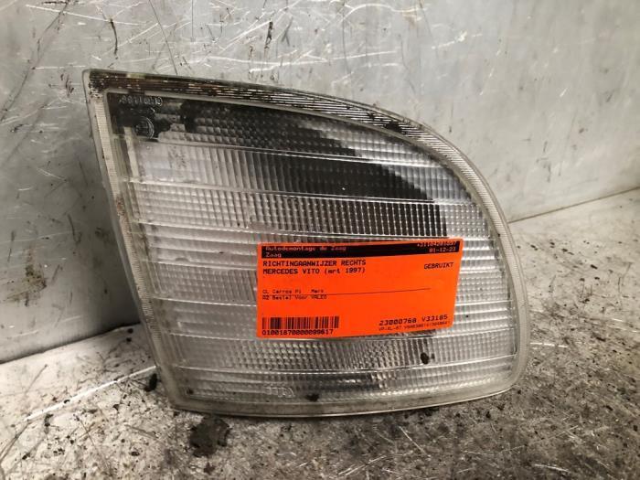 Richtingaanwijzer rechts van een Mercedes Vito, Auto-onderdelen, Verlichting, Mercedes-Benz, Gebruikt, 3 maanden garantie, Ophalen of Verzenden