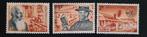 België: OBP 1278/80 ** Melaatsen 1964., Postzegels en Munten, Ophalen of Verzenden, Zonder stempel, Frankeerzegel, Postfris