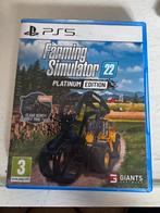 Ps5 FARMING SIMULATOR 22 platinium edition, Games en Spelcomputers, Ophalen, Zo goed als nieuw