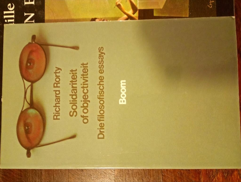 Rorty. Solidariteit en objectiviteit, Boeken, Filosofie, Ophalen