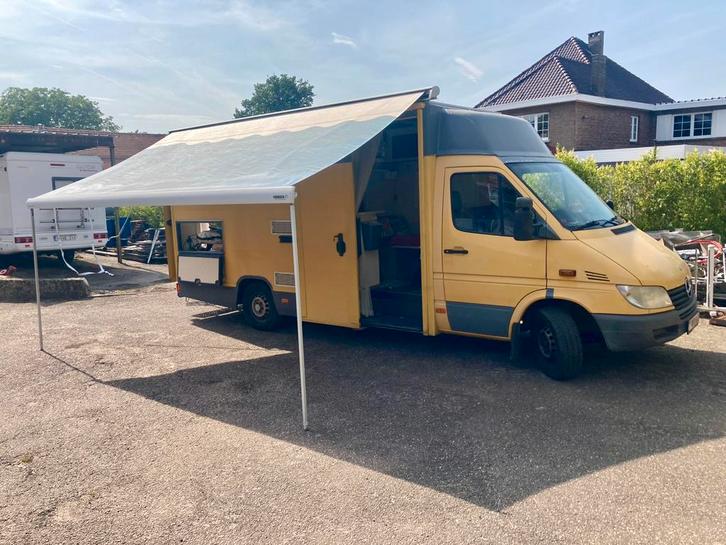 Mercedes sprinter camper automaat, Caravanes & Camping, Camping-cars, Particulier, jusqu'à 3, Modèle Bus ou Fourgon aménagé, Mercedes-Benz