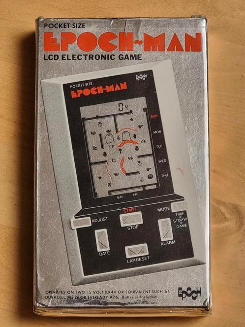 Epoch-Man - jeu LCD style Nintendo Game & Watch CIB - '81, Consoles de jeu & Jeux vidéo, Consoles de jeu | Autre, Utilisé, Enlèvement ou Envoi
