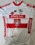 Maillot champion de Pologne Bingoal, Fietsen en Brommers, Fietsaccessoires | Fietskleding, Ophalen of Verzenden, Zo goed als nieuw