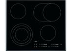 AEG vitro kookplaat HK654070FB driekringszone splinternieuw!, Neuf, Classe énergétique A ou plus économe, 4 zones de cuisson, Enlèvement