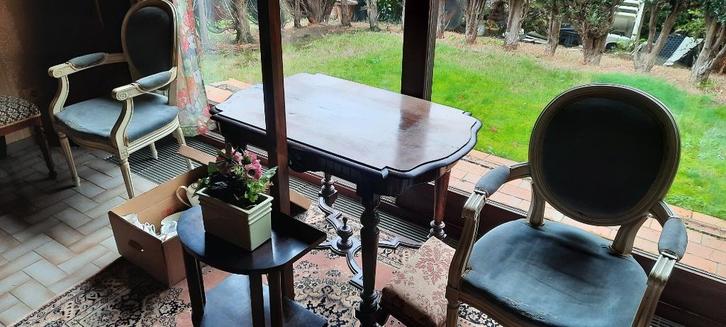 Diverse stijlvolle tafels (Chippendale), ook apart, Huis en Inrichting, Tafels | Statafels, Gebruikt, Ophalen