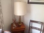 2 lampes de table sur socle en cuivre Hauteur 76 cm, Enlèvement ou Envoi